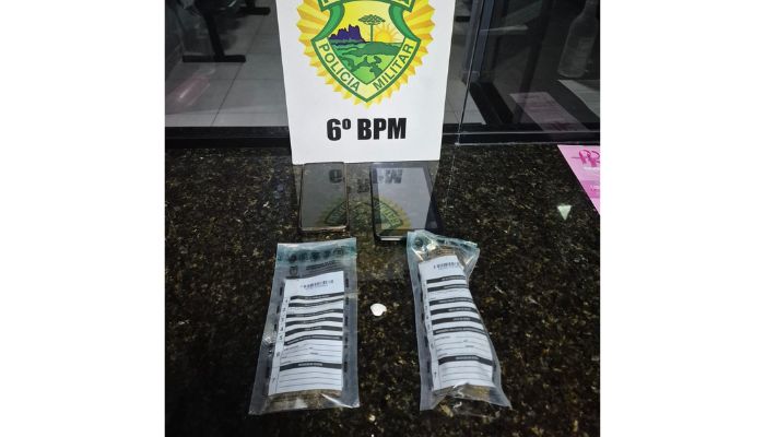 Três Barras - PMPR prende dois homens com drogas e objetos furtados 